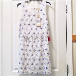 Frock and Frill Sleeveless Sequin Dress